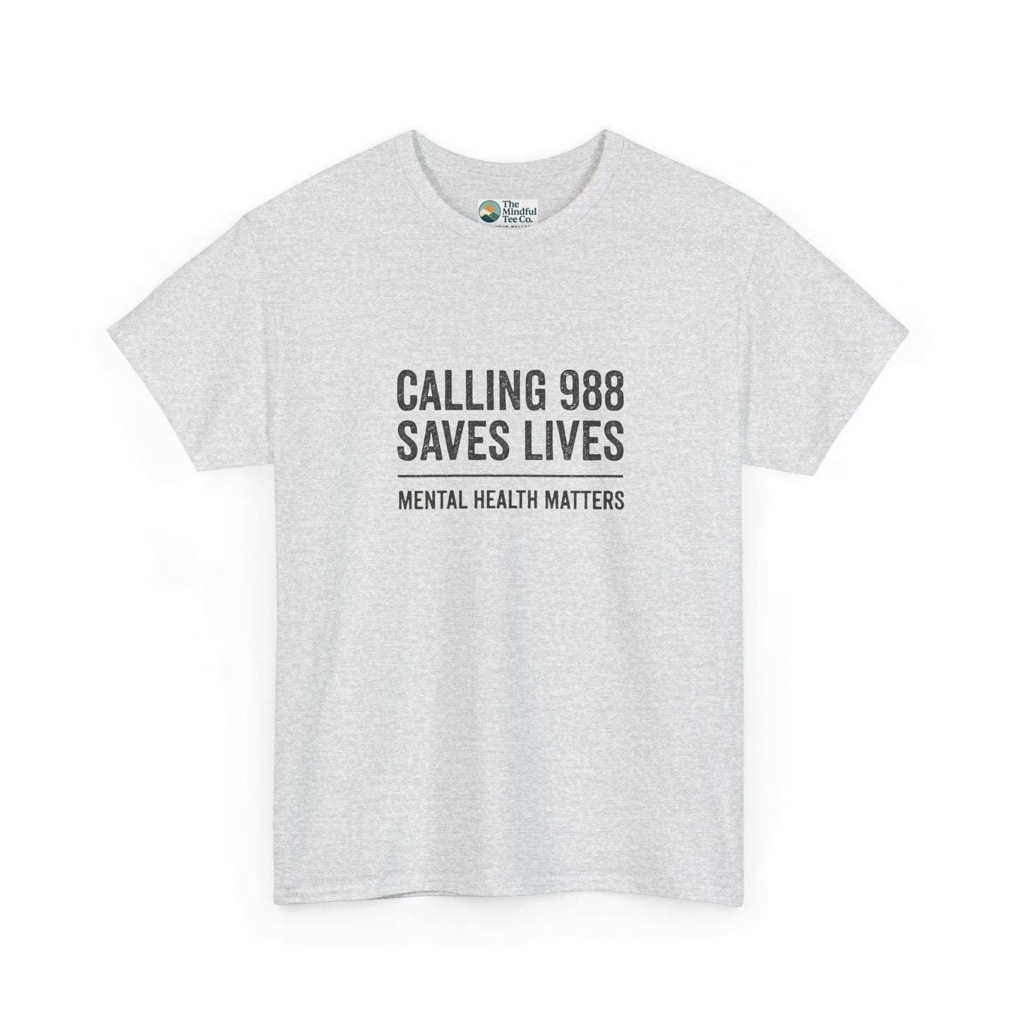 Calling 988 Saves Lives T-Shirt - Mental Health Awareness