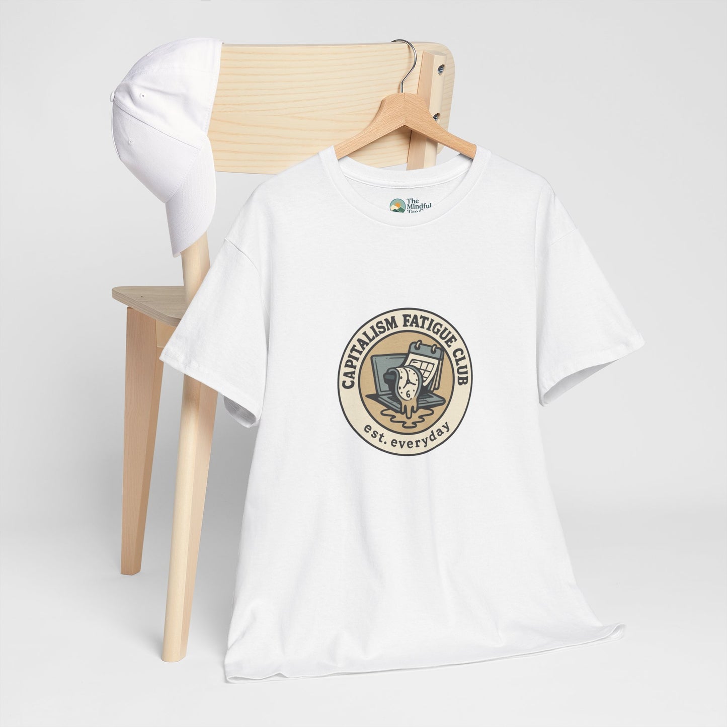 Capitalism Fatigue Club T-Shirt – Burnout Culture Tee