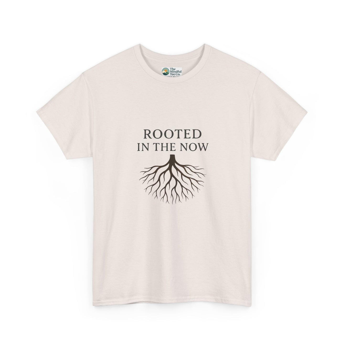 Rooted in the Now T-Shirt – Mindfulness & Grounding Tee