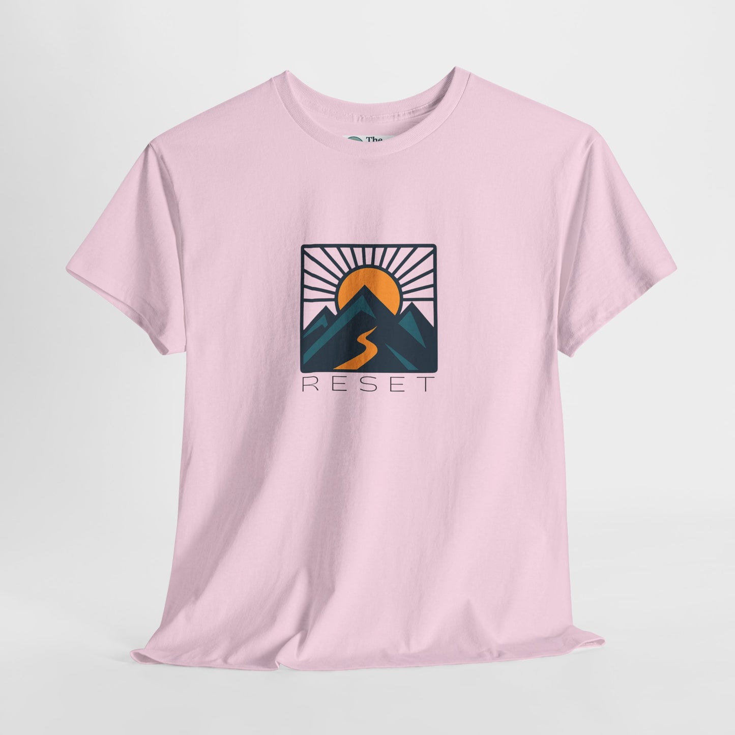 RESET T-Shirt – Motivational Sunrise Tee