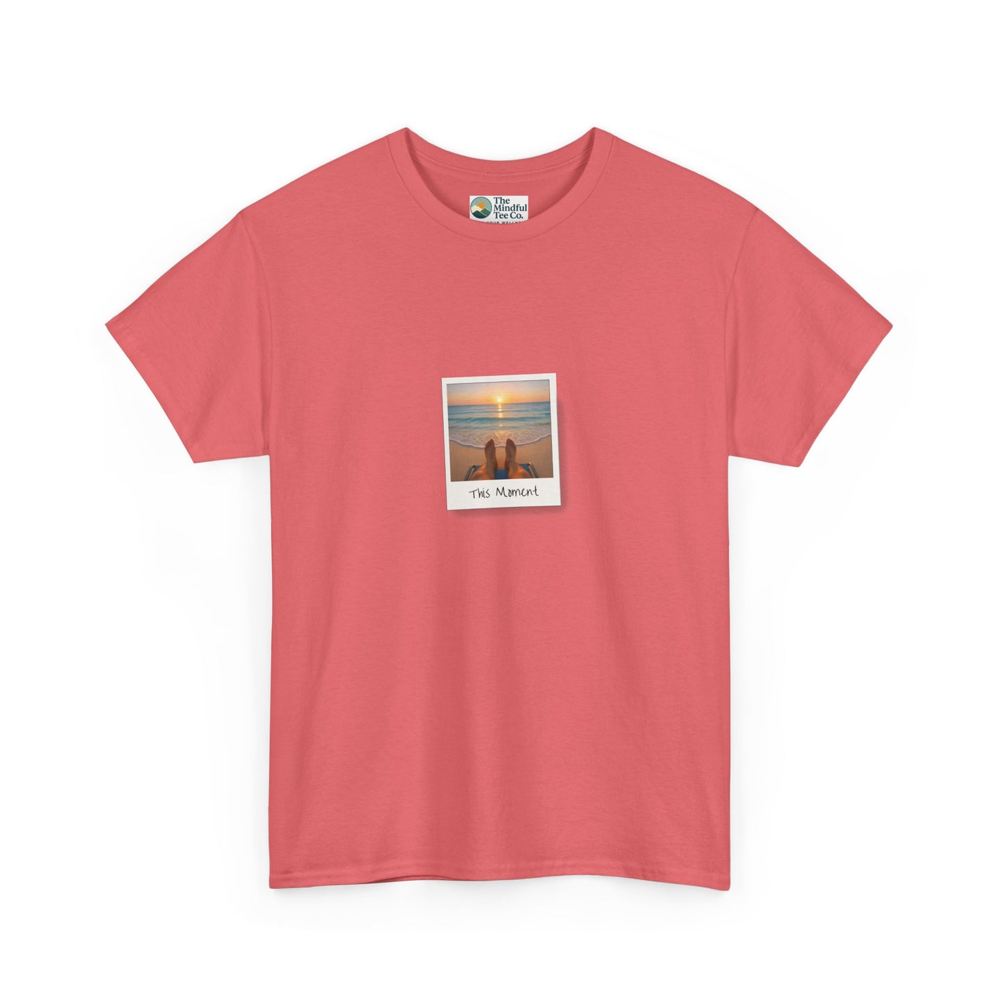 This Moment T-Shirt - Ocean Sunset Mindfulness Tee