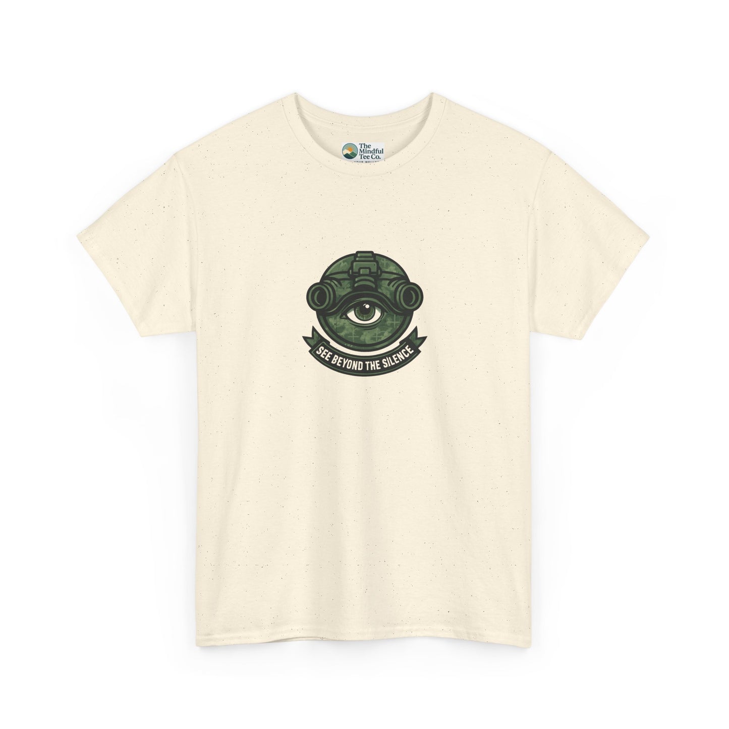 See Beyond the Silence T-Shirt – Military Awareness & Mental Strength  Tee