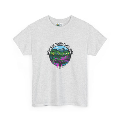 Embrace Your Chill Side T-Shirt - Alpine Meadow Meltdown Tee