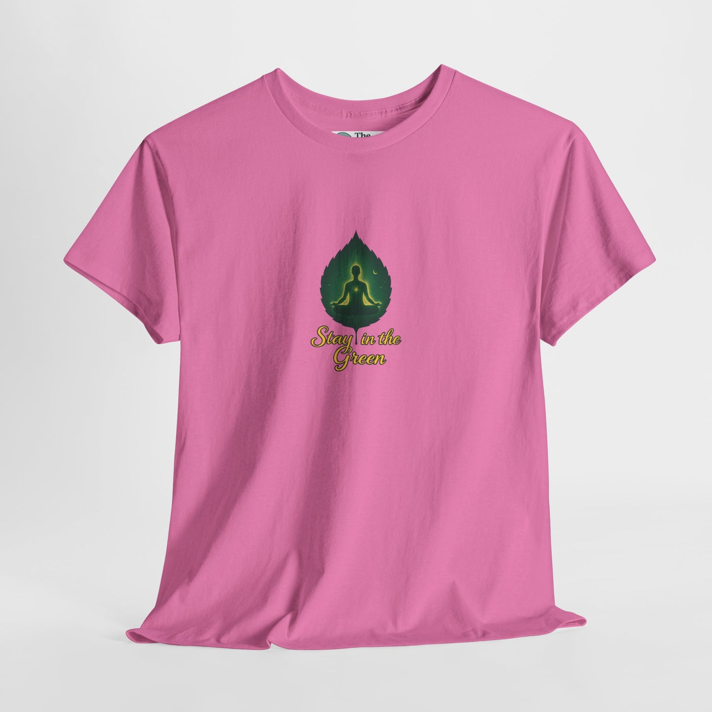 Stay in the Green T-Shirt – Mindful Meditation Tee
