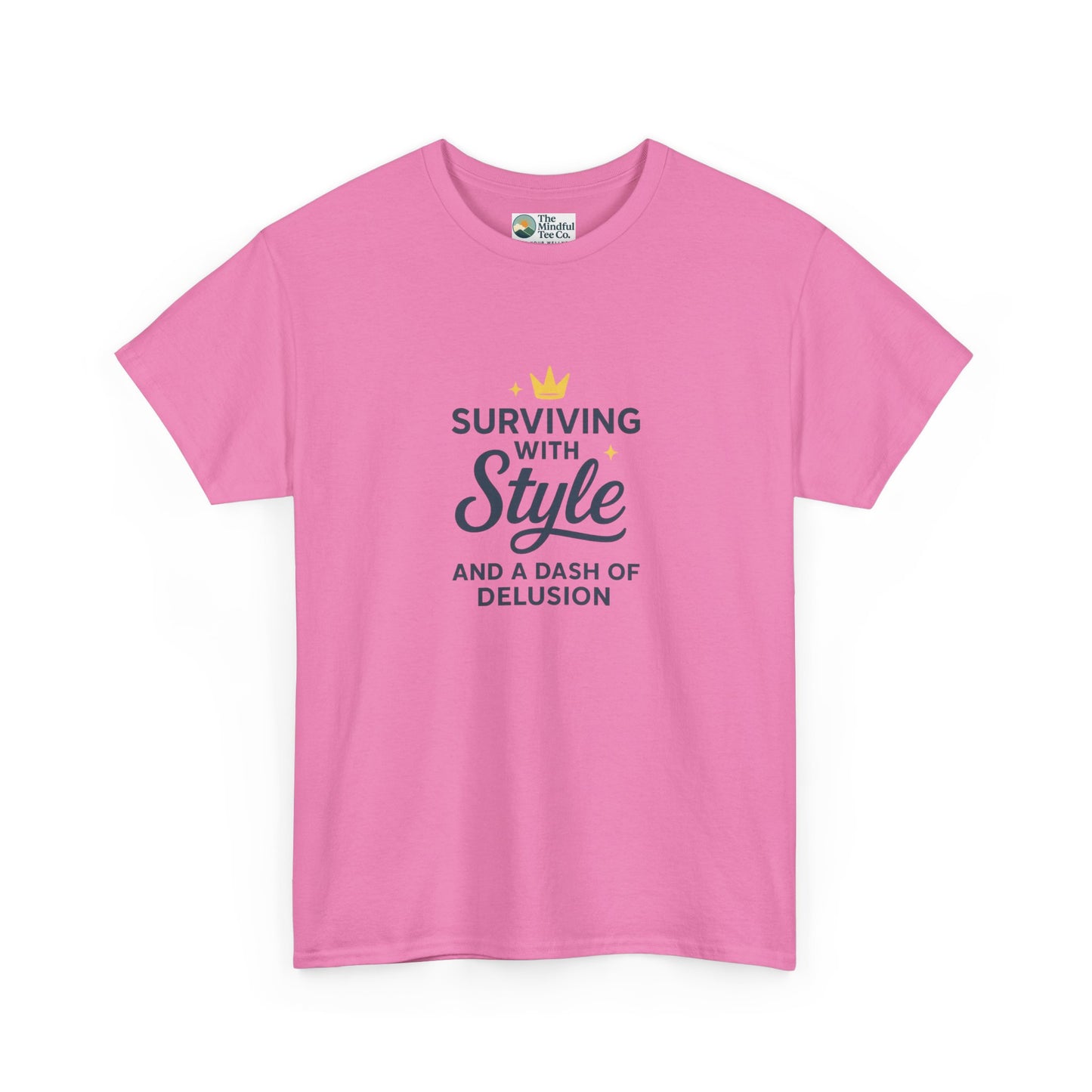 Surviving with Style T-Shirt – Mental Health & Self-Care Tee