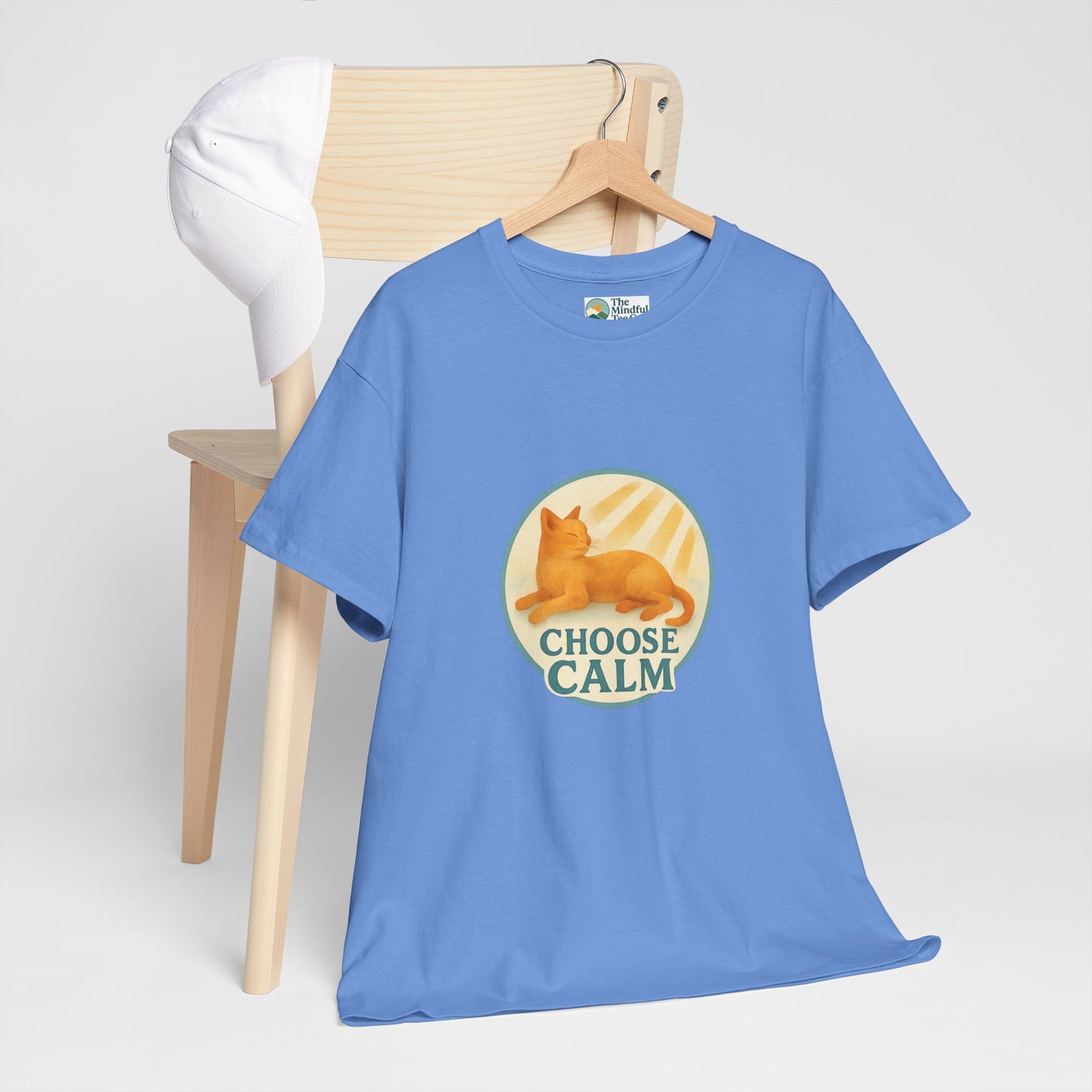 Choose Calm T-Shirt – Relaxing Cat Tee