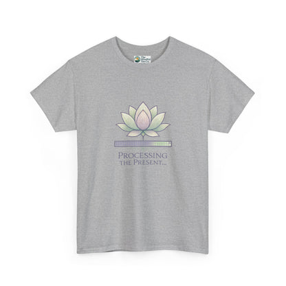 Processing the Present T-Shirt – Mindfulness & Balance Tee