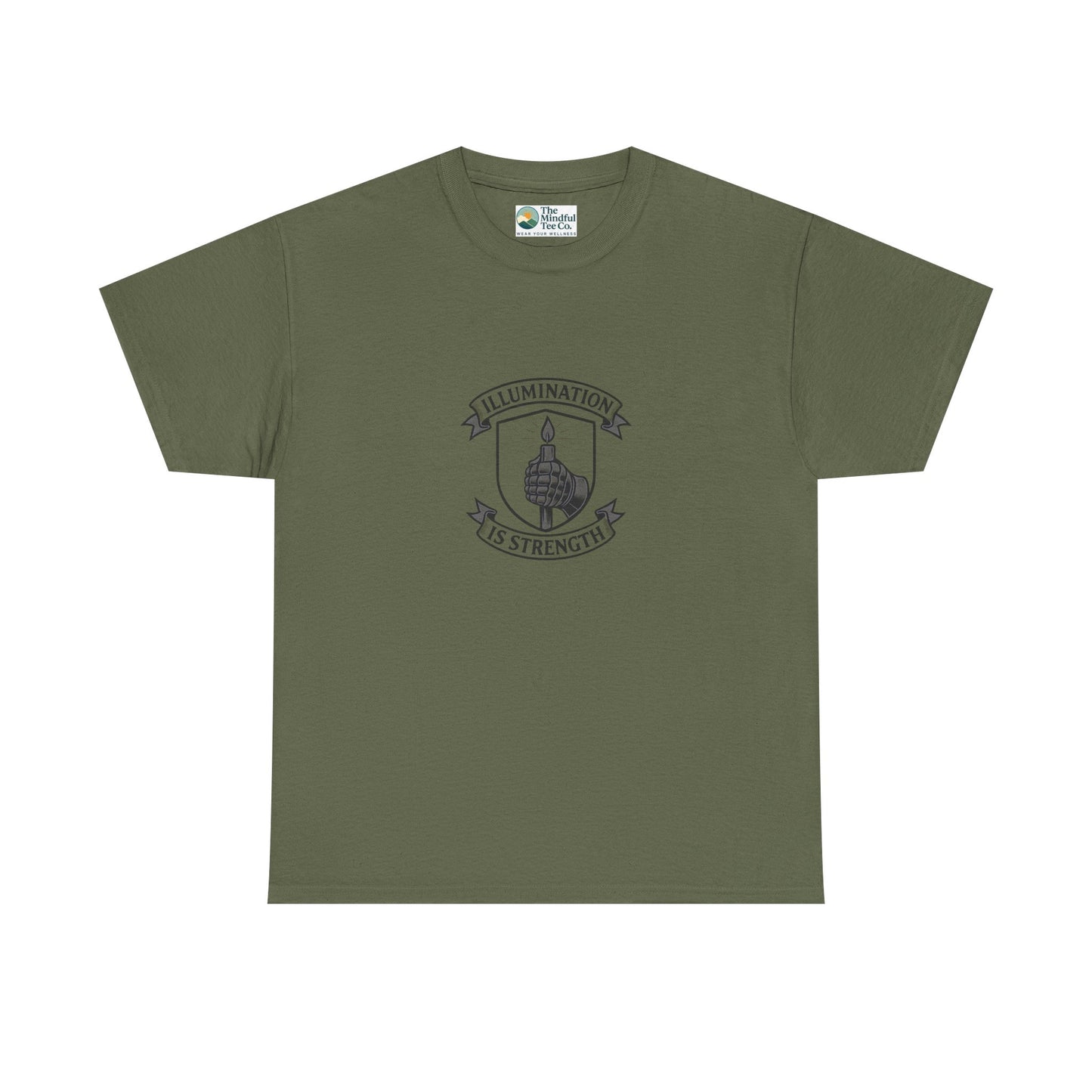 Illumination Is Strength T-Shirt – Military Resilience & Awareness  Tee