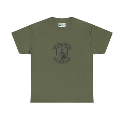 Illumination Is Strength T-Shirt – Military Resilience & Awareness  Tee