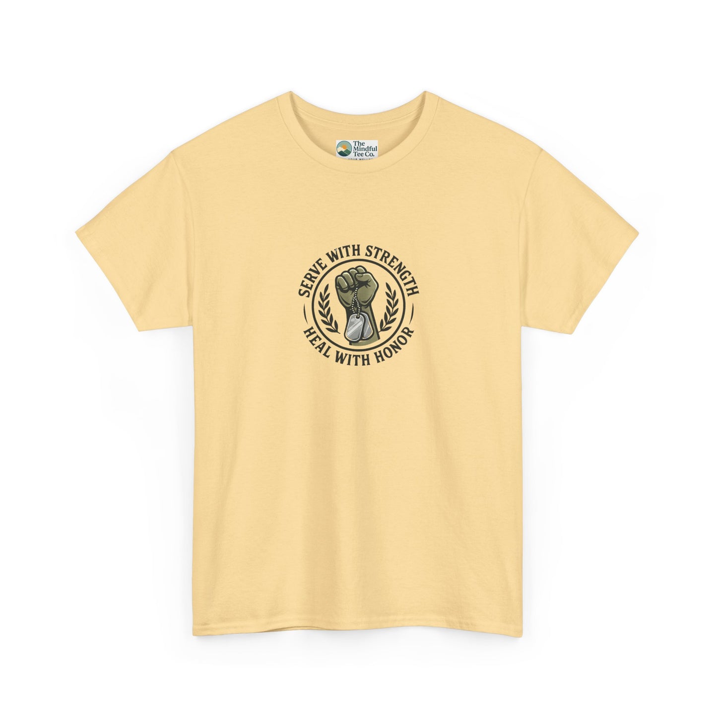 Serve with Strength T-Shirt – Military Mental Health Tee