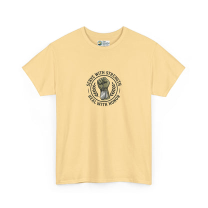 Serve with Strength T-Shirt – Military Mental Health Tee