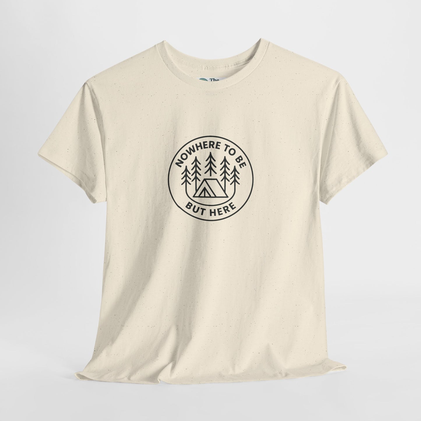 Nowhere to Be But Here T-Shirt – Nature Mindfulness Tee