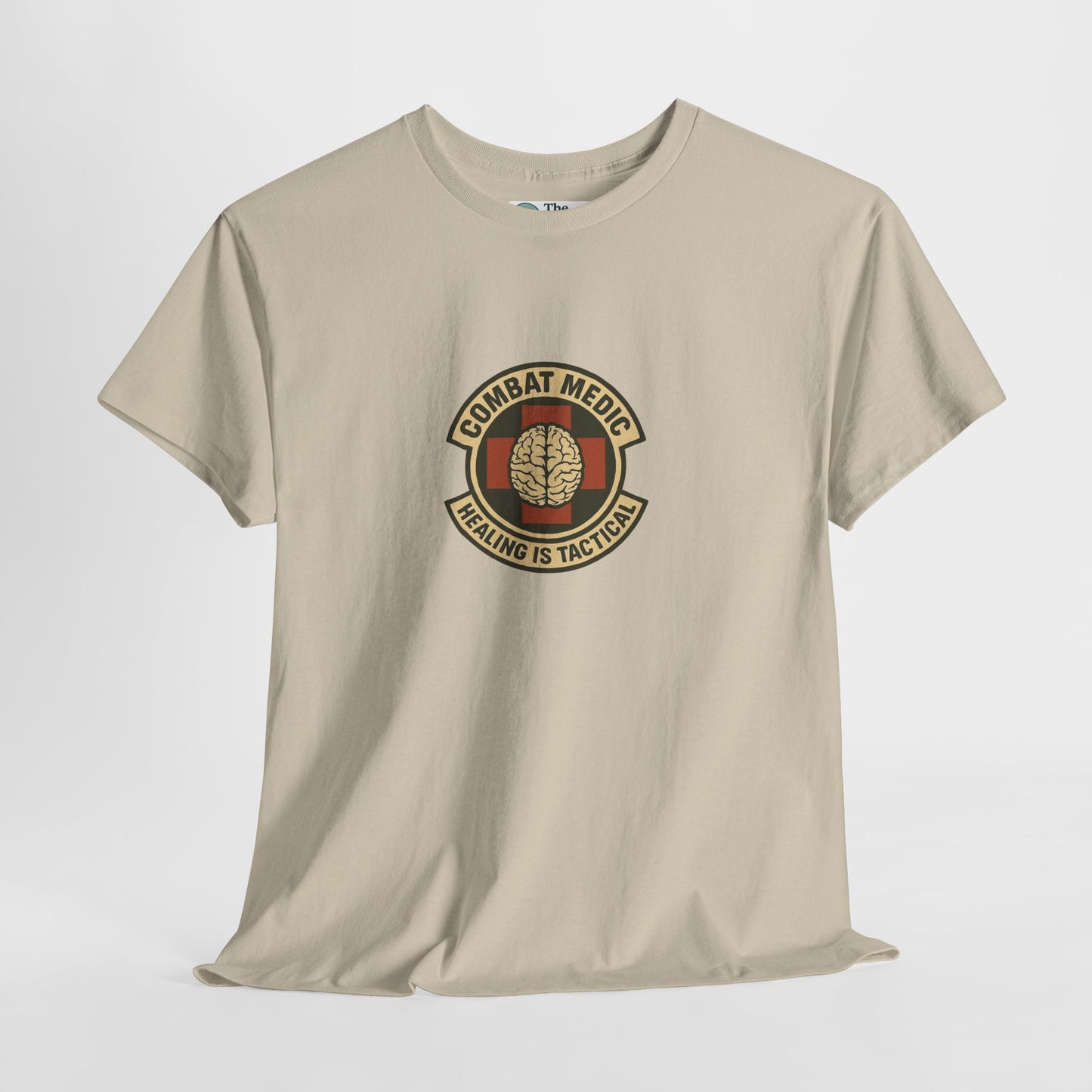 Combat Medic T-Shirt – Healing Is Tactical Graphic Tee
