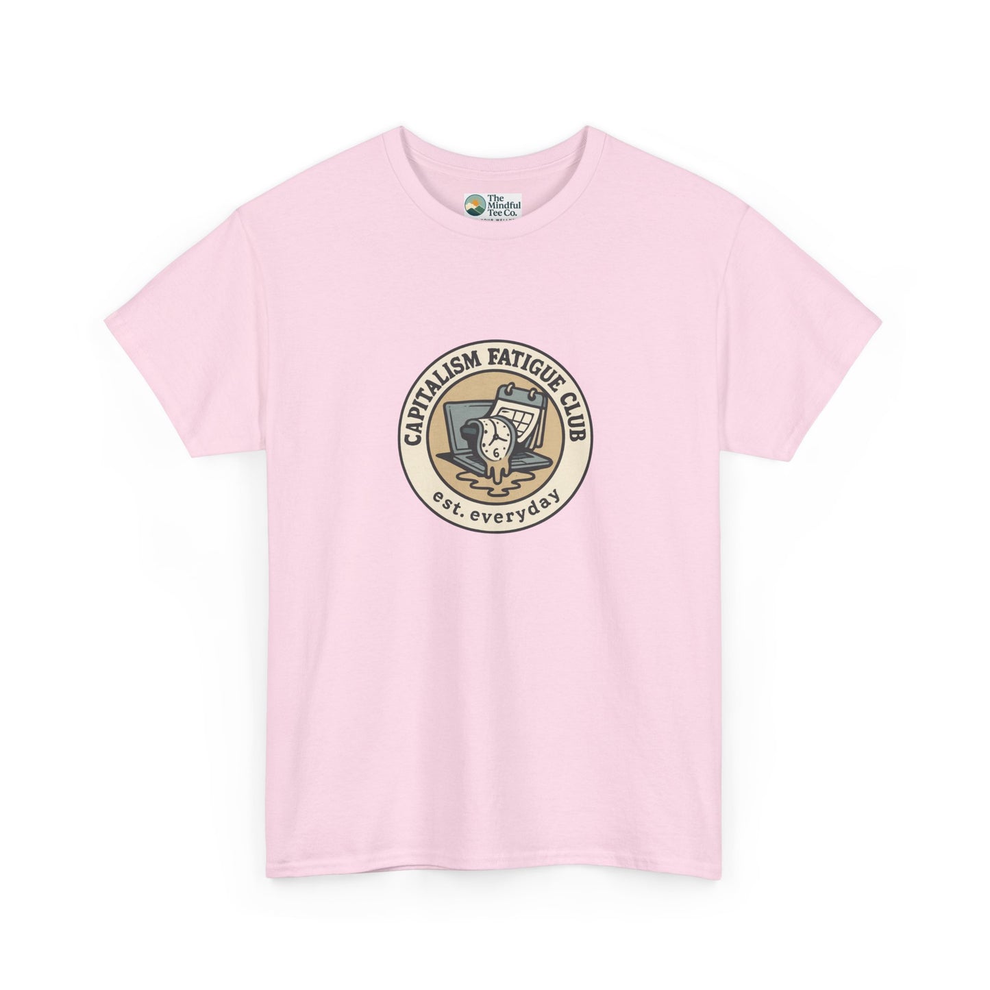 Capitalism Fatigue Club T-Shirt – Burnout Culture Tee