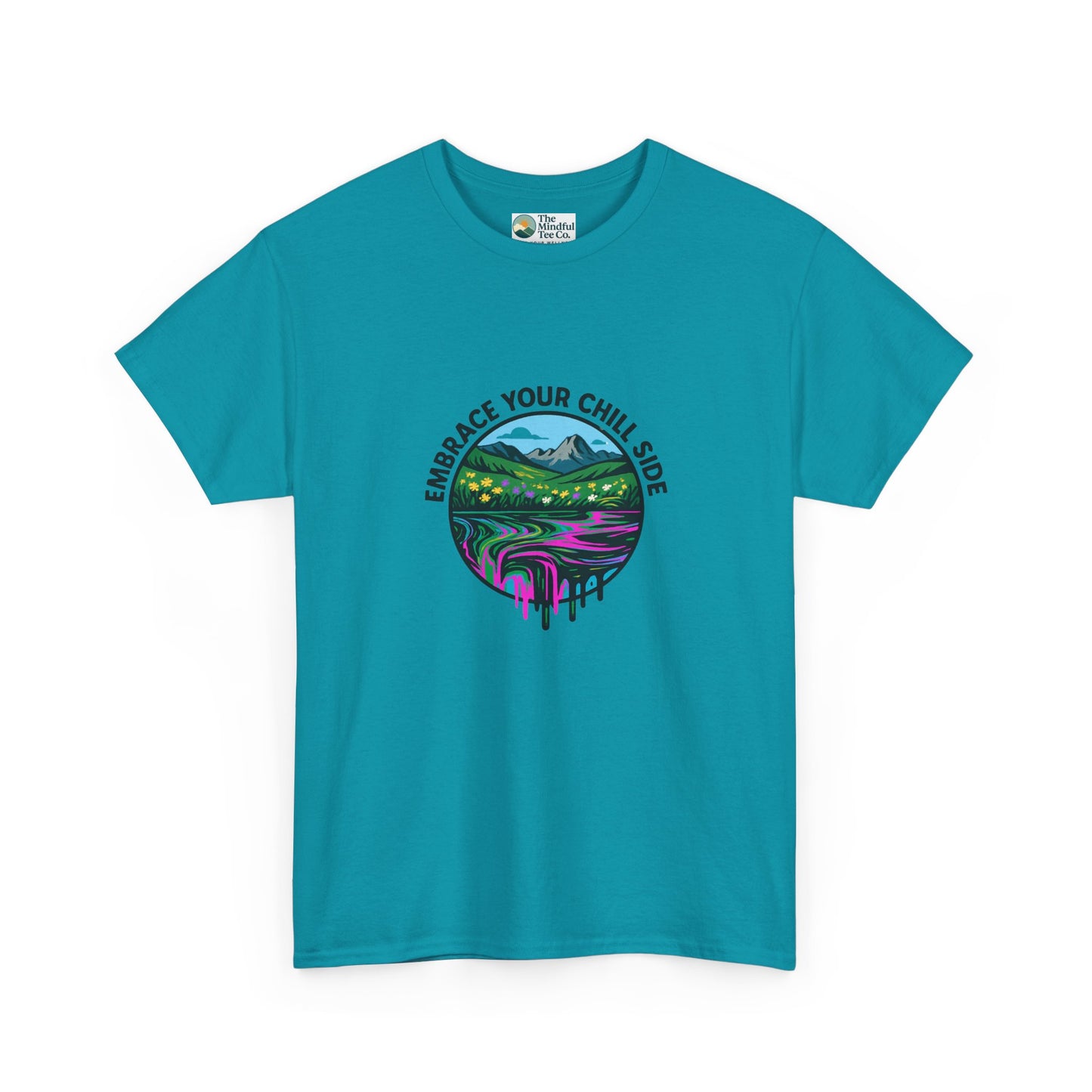 Embrace Your Chill Side T-Shirt - Alpine Meadow Meltdown Tee