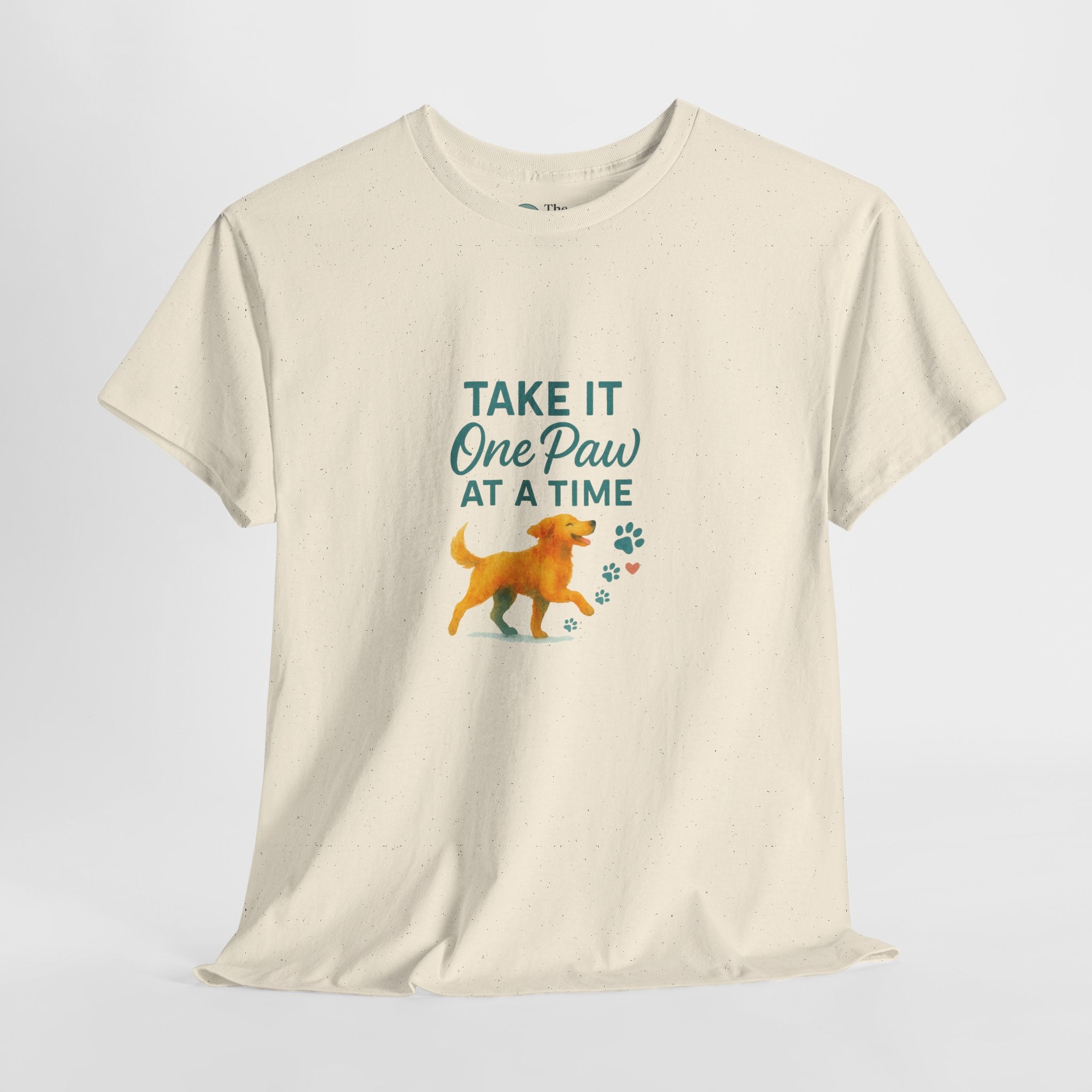 One Paw at a Time – Dog Encouragement Tee