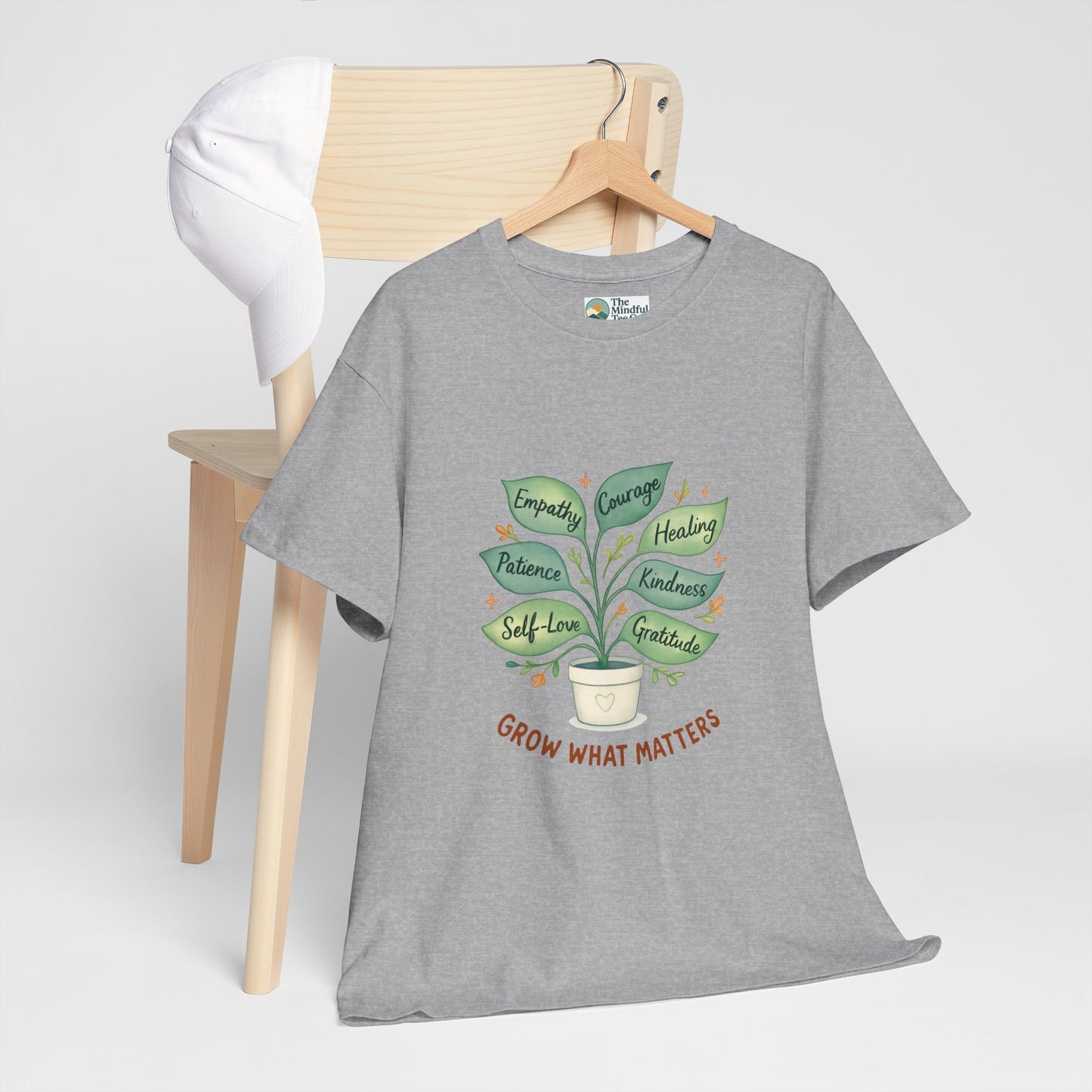 Grow What Matters T-Shirt – Self-Growth  Tee