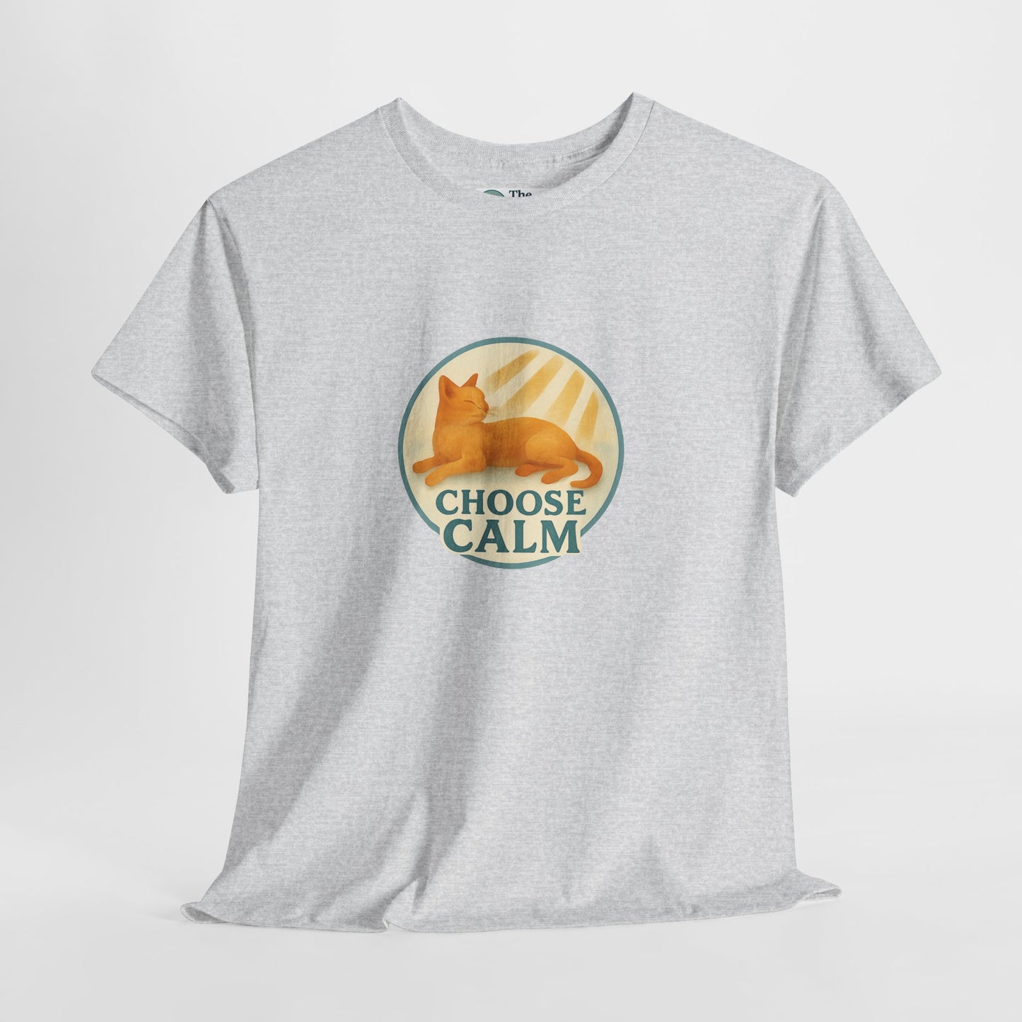 Choose Calm T-Shirt – Relaxing Cat Tee