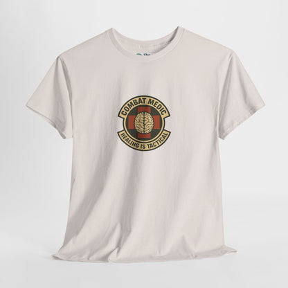 Combat Medic T-Shirt – Healing Is Tactical Graphic Tee