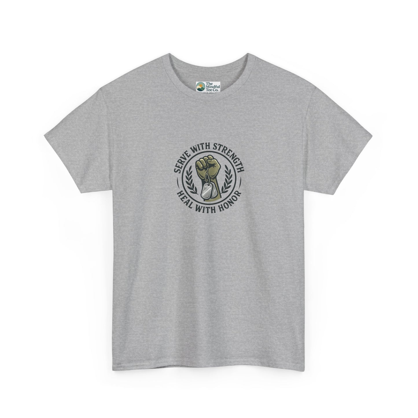 Serve with Strength T-Shirt – Military Mental Health Tee