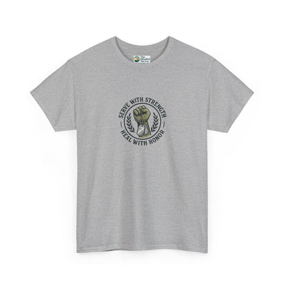 Serve with Strength T-Shirt – Military Mental Health Tee