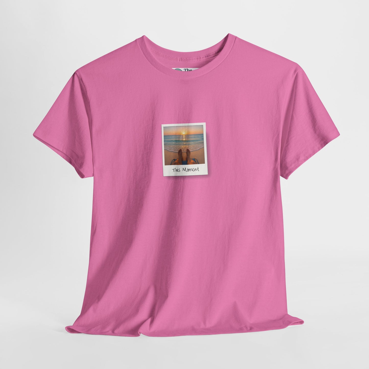 This Moment T-Shirt - Ocean Sunset Mindfulness Tee