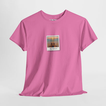 This Moment T-Shirt - Ocean Sunset Mindfulness Tee