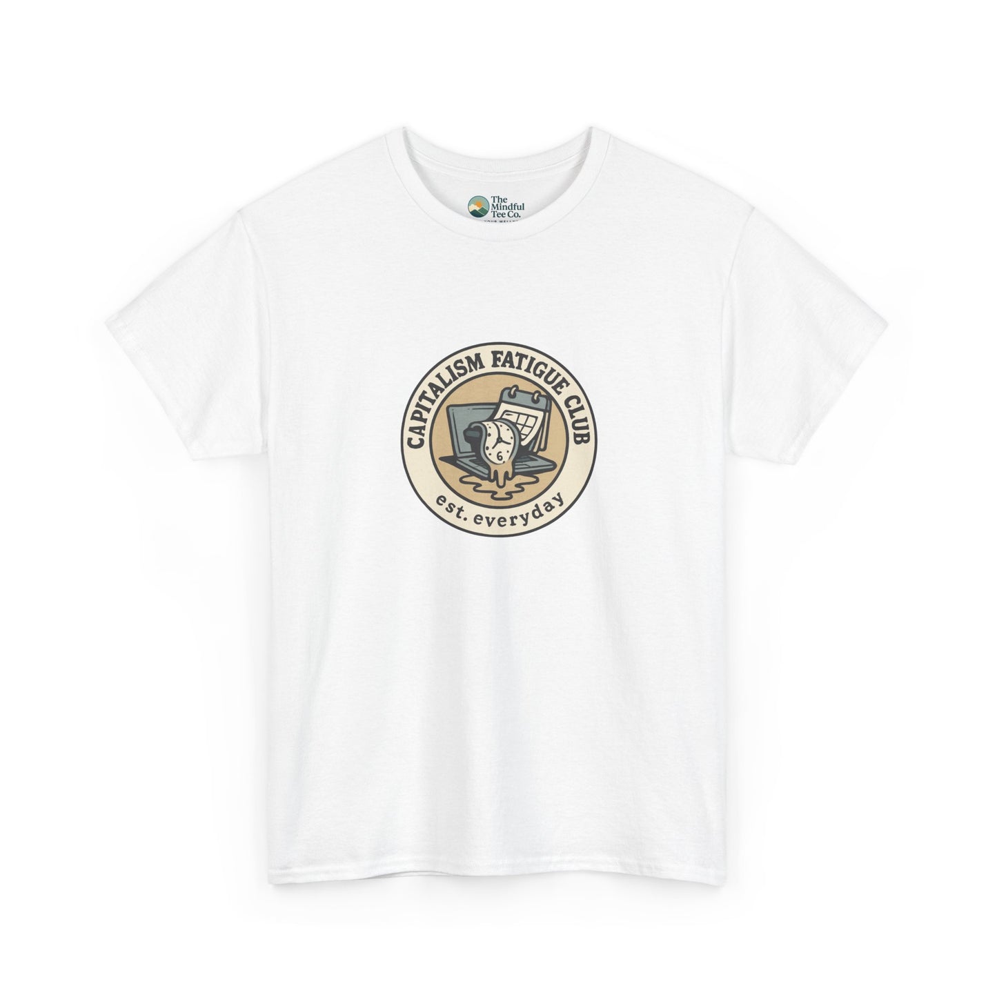 Capitalism Fatigue Club T-Shirt – Burnout Culture Tee