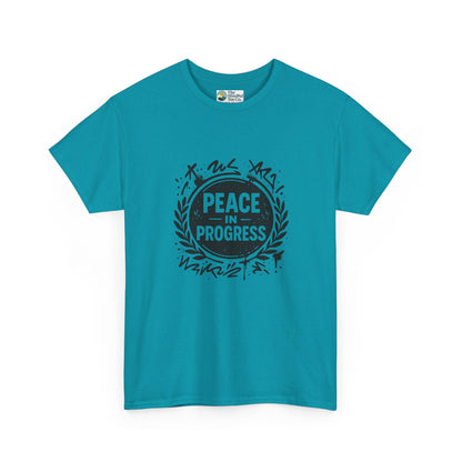 Peace in Progress T-Shirt – Streetwear Mindfulness Tee