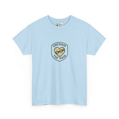 Unchain the Pain T-Shirt – Military Strength and Healing Tee