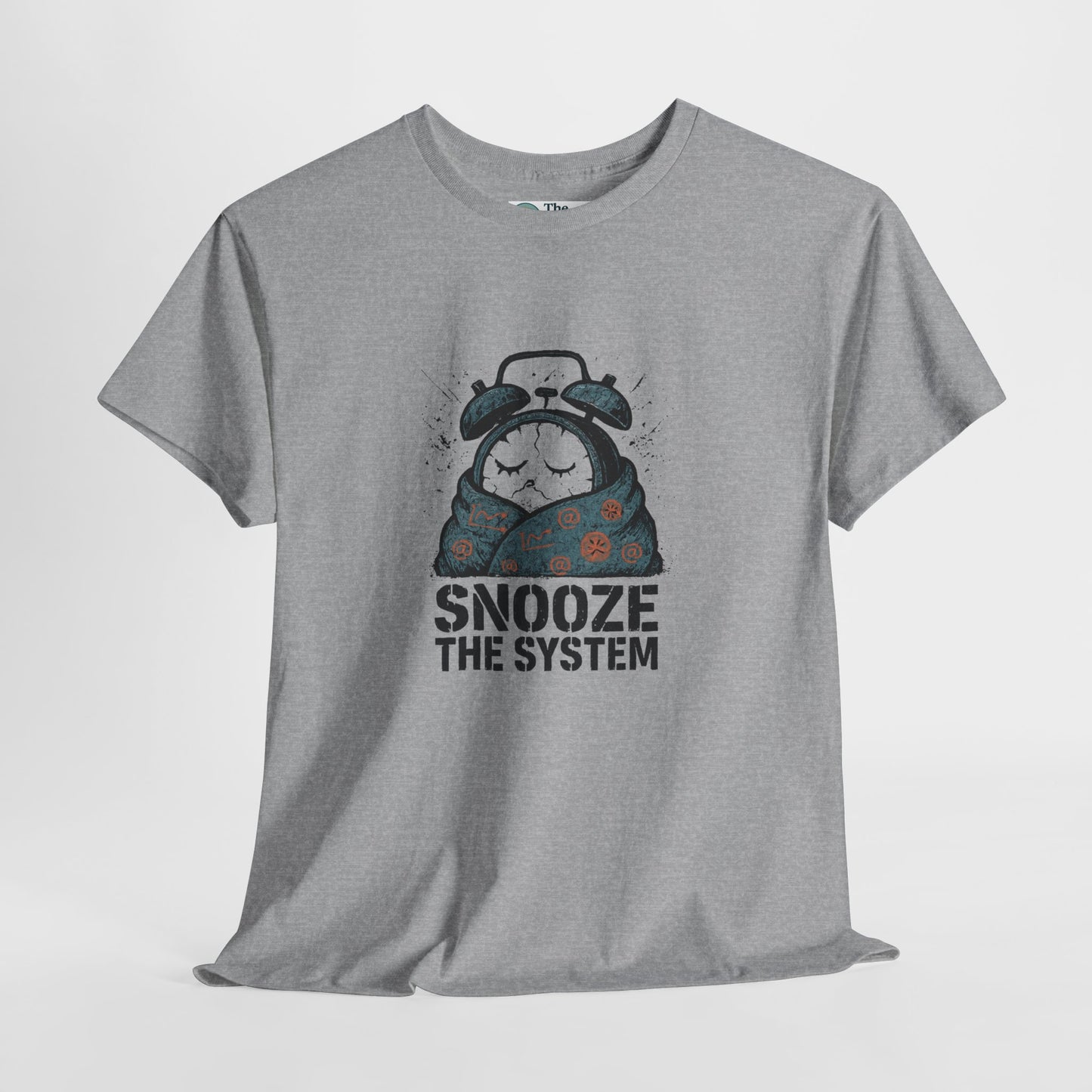 Snooze the System T-Shirt – Anti-Hustle Tee