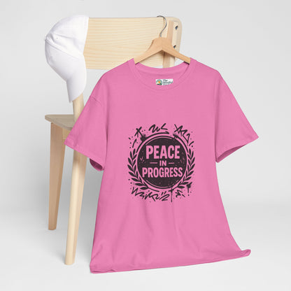Peace in Progress T-Shirt – Streetwear Mindfulness Tee