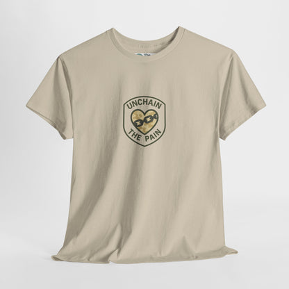 Unchain the Pain T-Shirt – Military Strength and Healing Tee