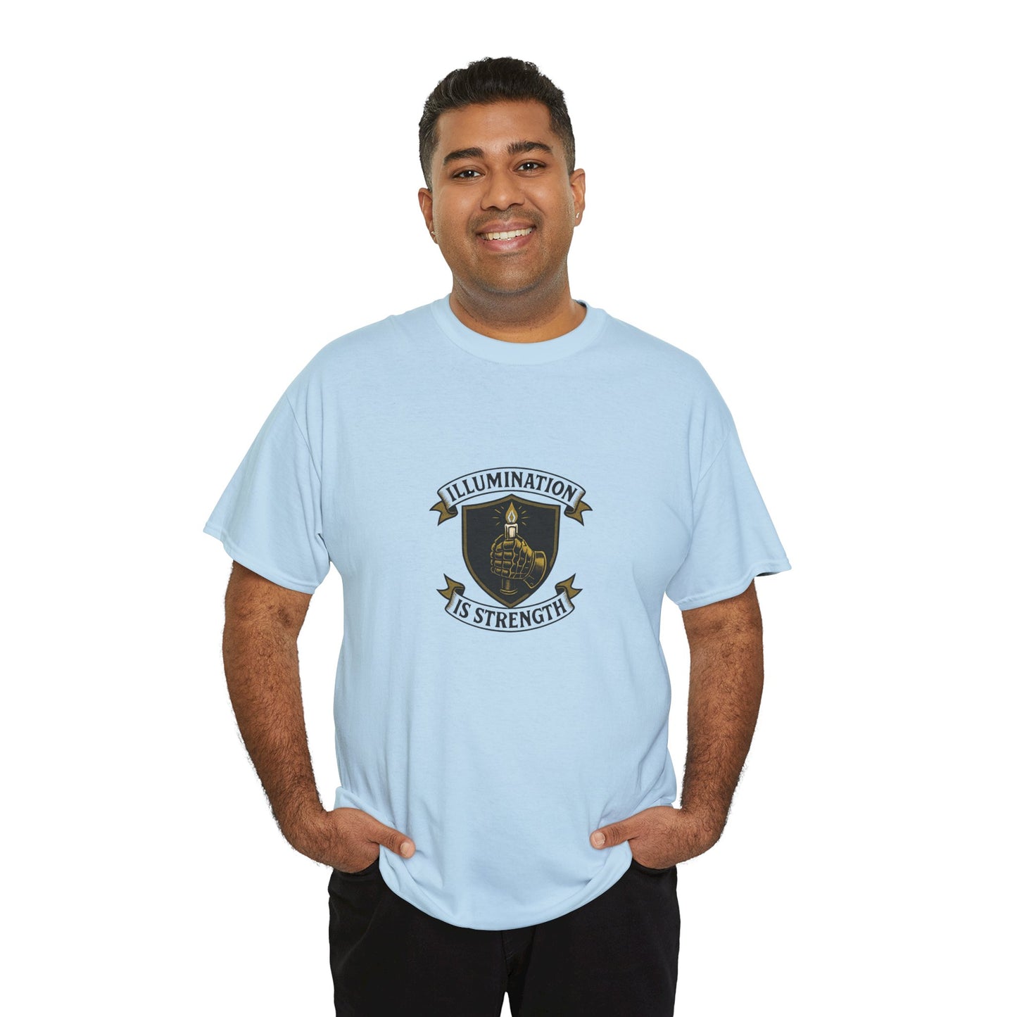 Illumination Is Strength T-Shirt – Military Resilience & Awareness  Tee