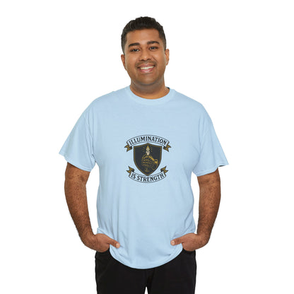 Illumination Is Strength T-Shirt – Military Resilience & Awareness  Tee