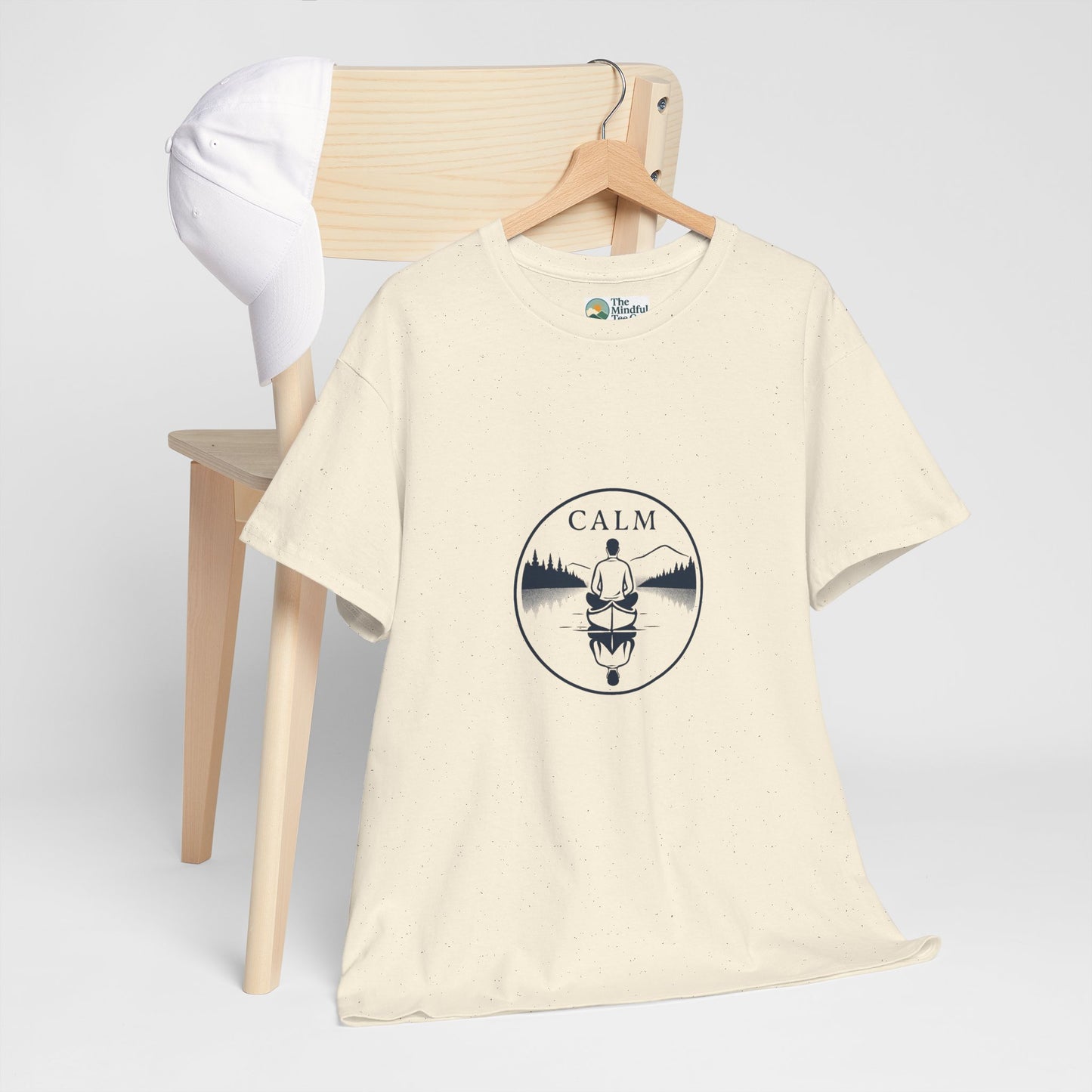 Calm T-Shirt – Minimalist Meditation Tee