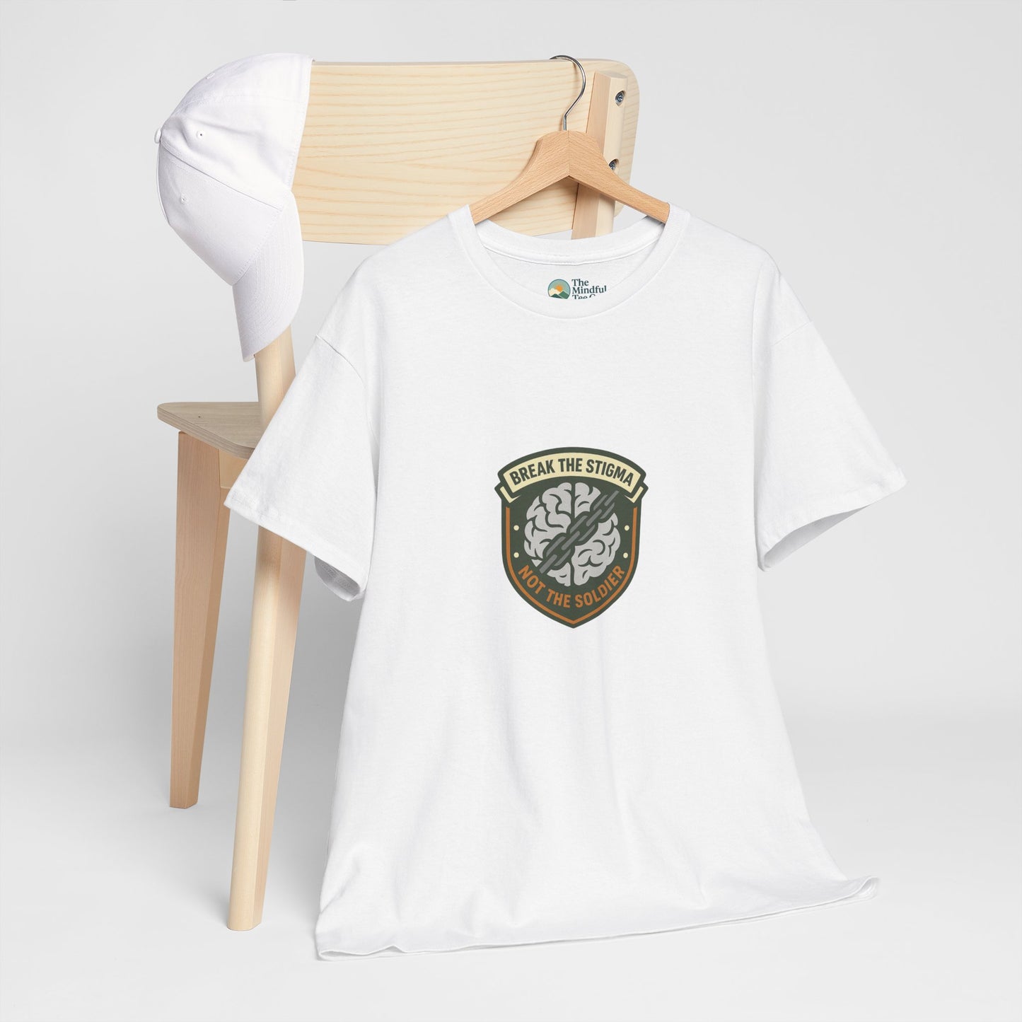 Break the Stigma T-Shirt – Military Mental Health Tee