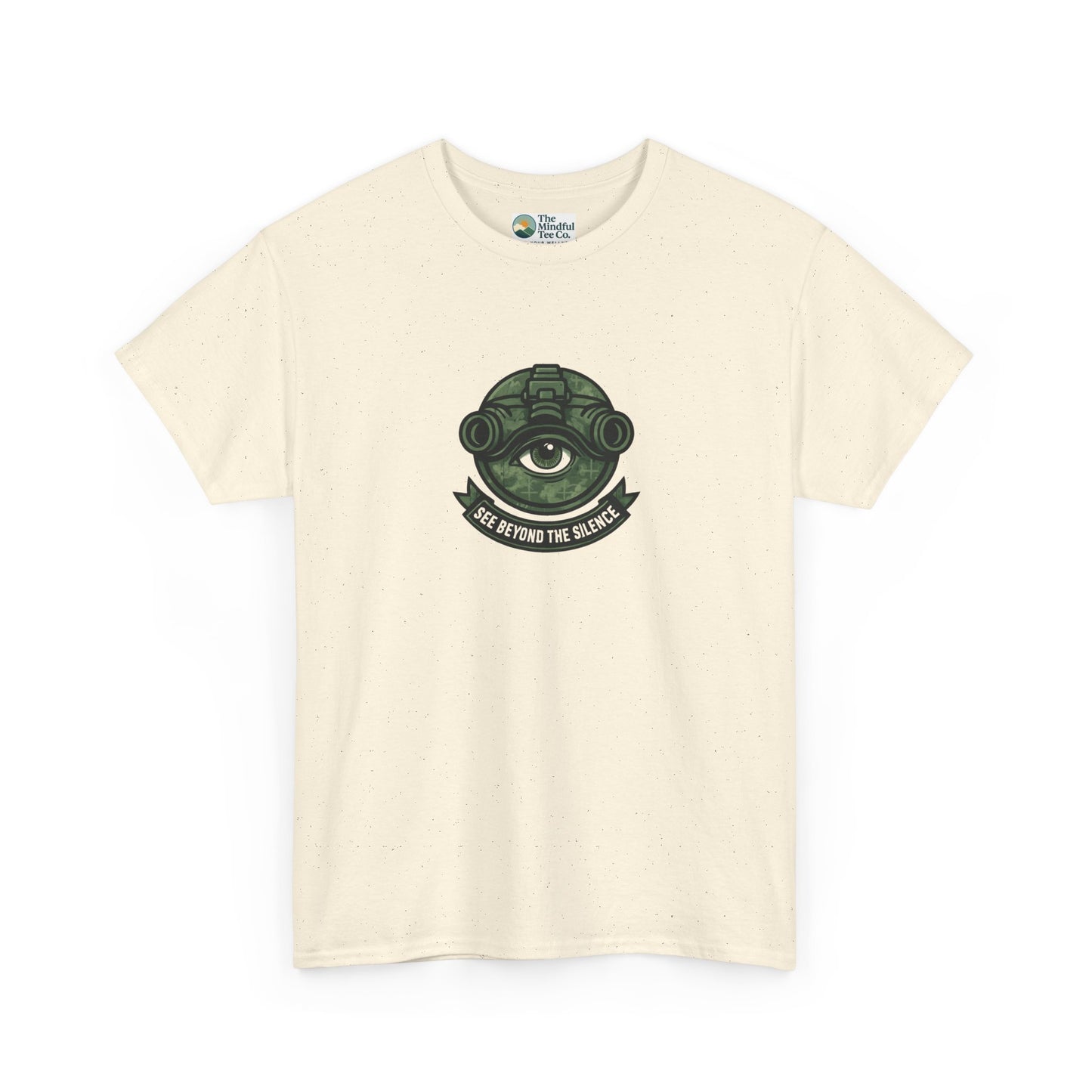 See Beyond the Silence T-Shirt – Military Awareness & Mental Strength  Tee
