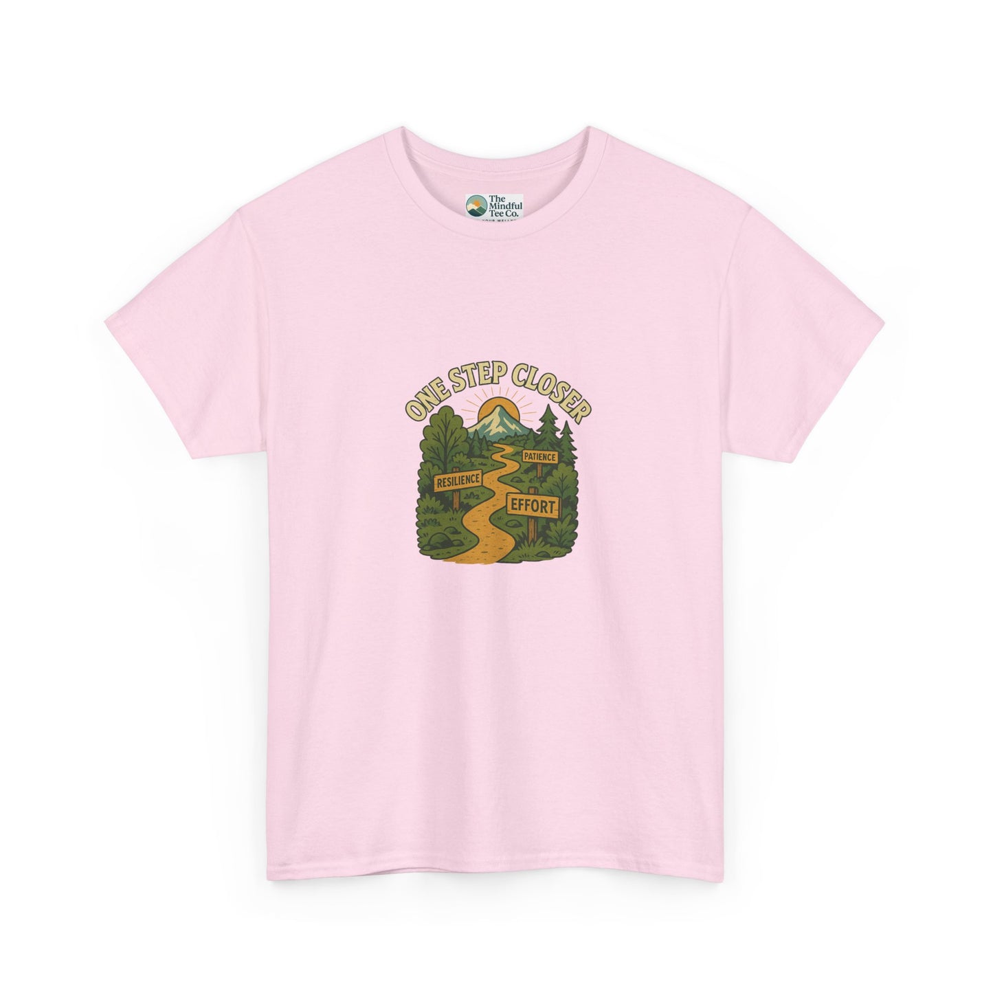 One Step Closer T-Shirt – Motivational Growth & Resilience  Tee