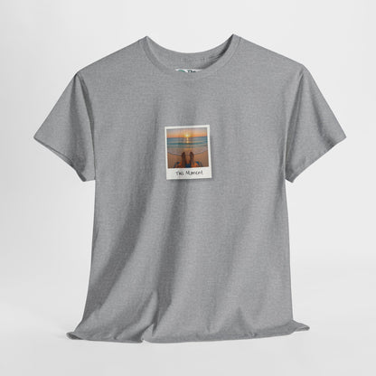 This Moment T-Shirt - Ocean Sunset Mindfulness Tee