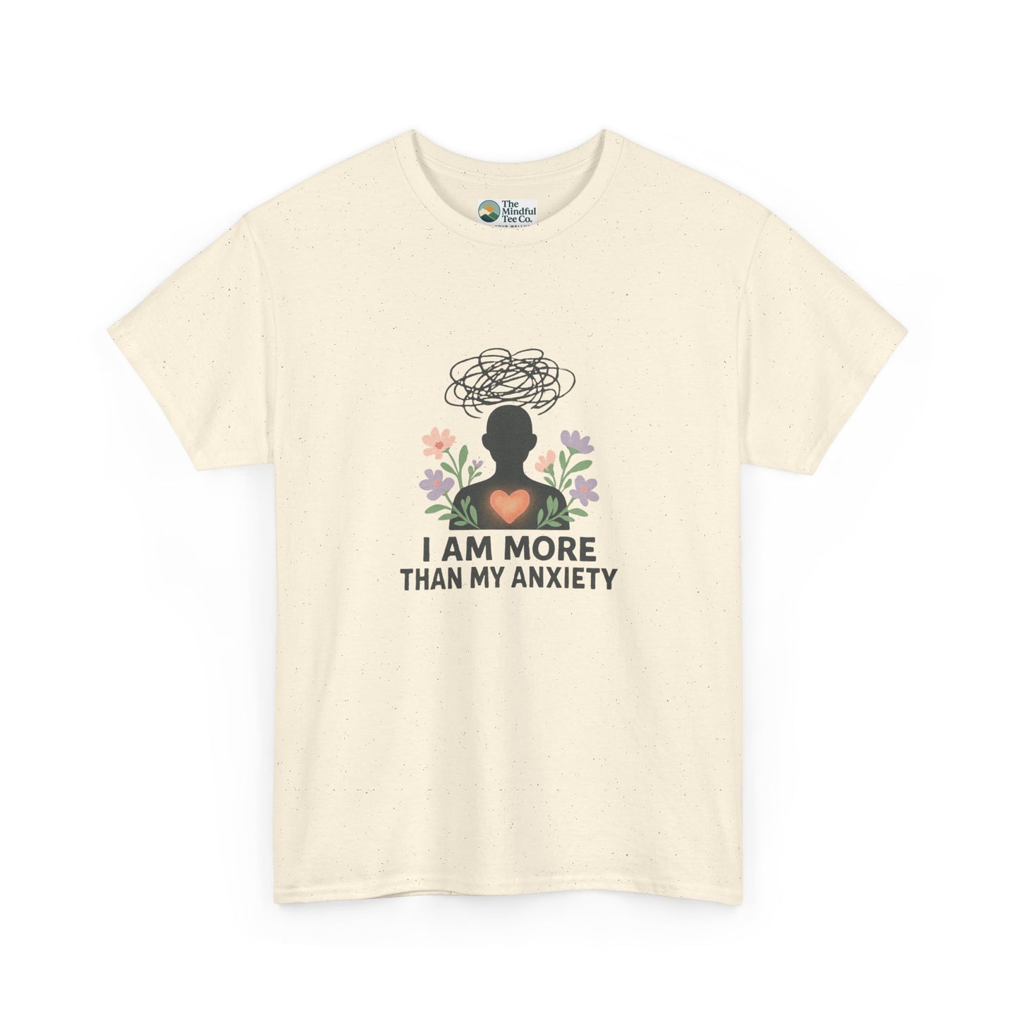 I Am More Than My Anxiety T-Shirt – Mental Health Awareness Tee