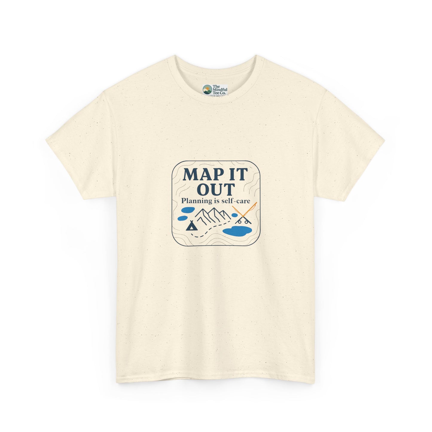 Map It Out T-Shirt – Planning Is Self-Care Tee