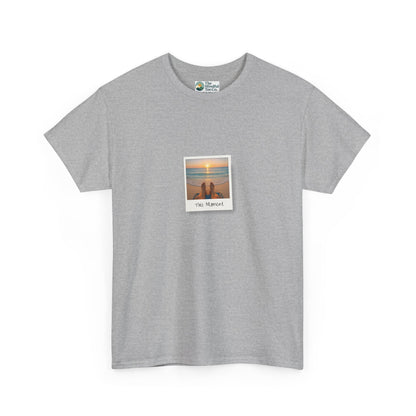 This Moment T-Shirt - Ocean Sunset Mindfulness Tee