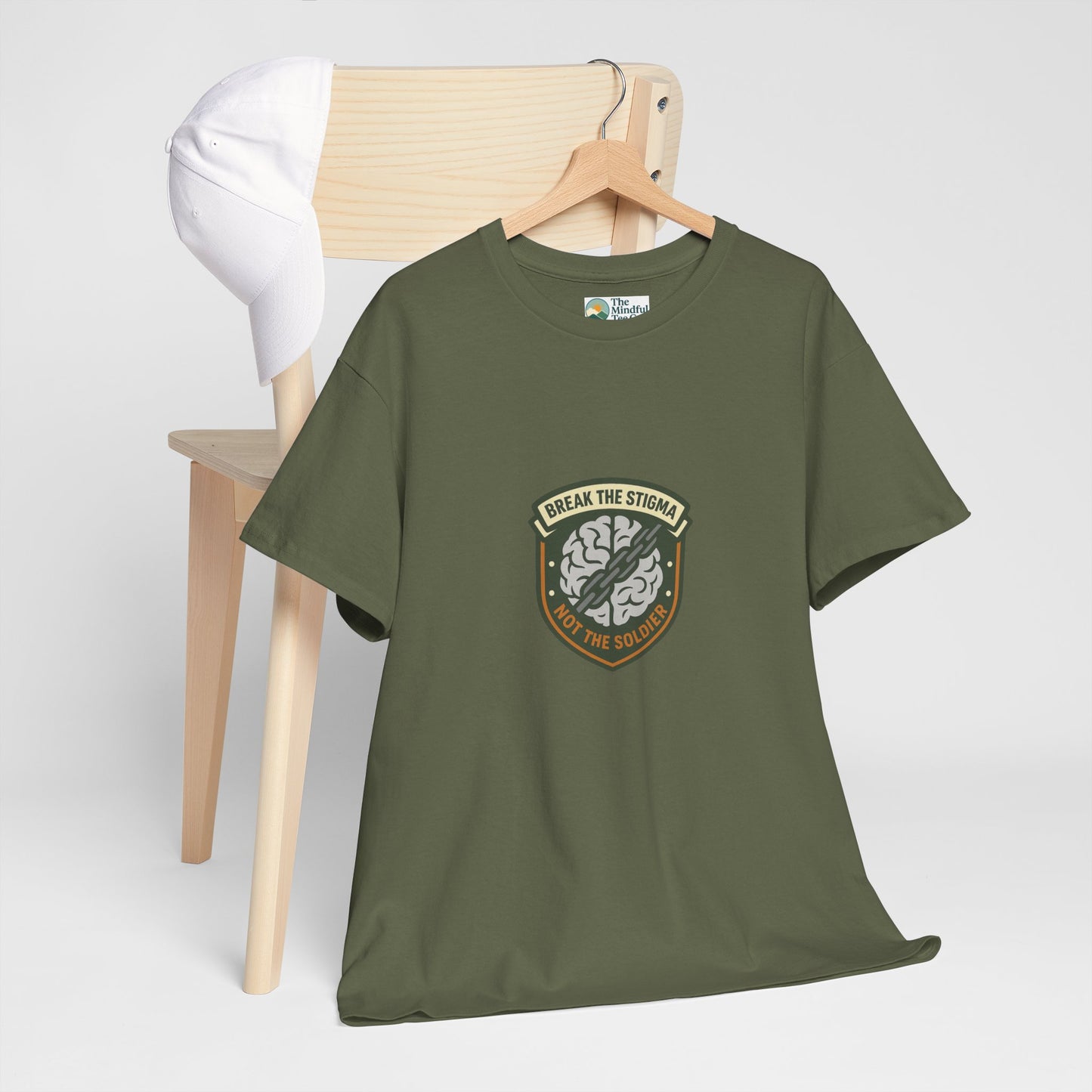 Break the Stigma T-Shirt – Military Mental Health Tee