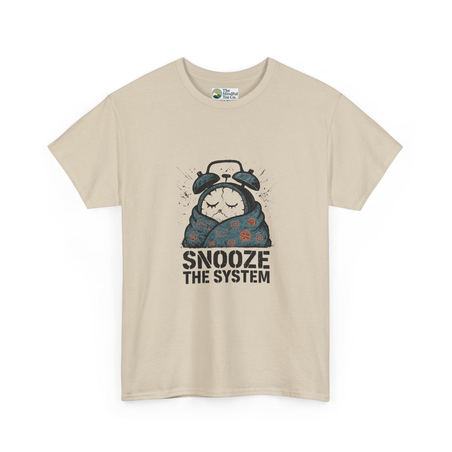 Snooze the System T-Shirt – Anti-Hustle Graphic Tee