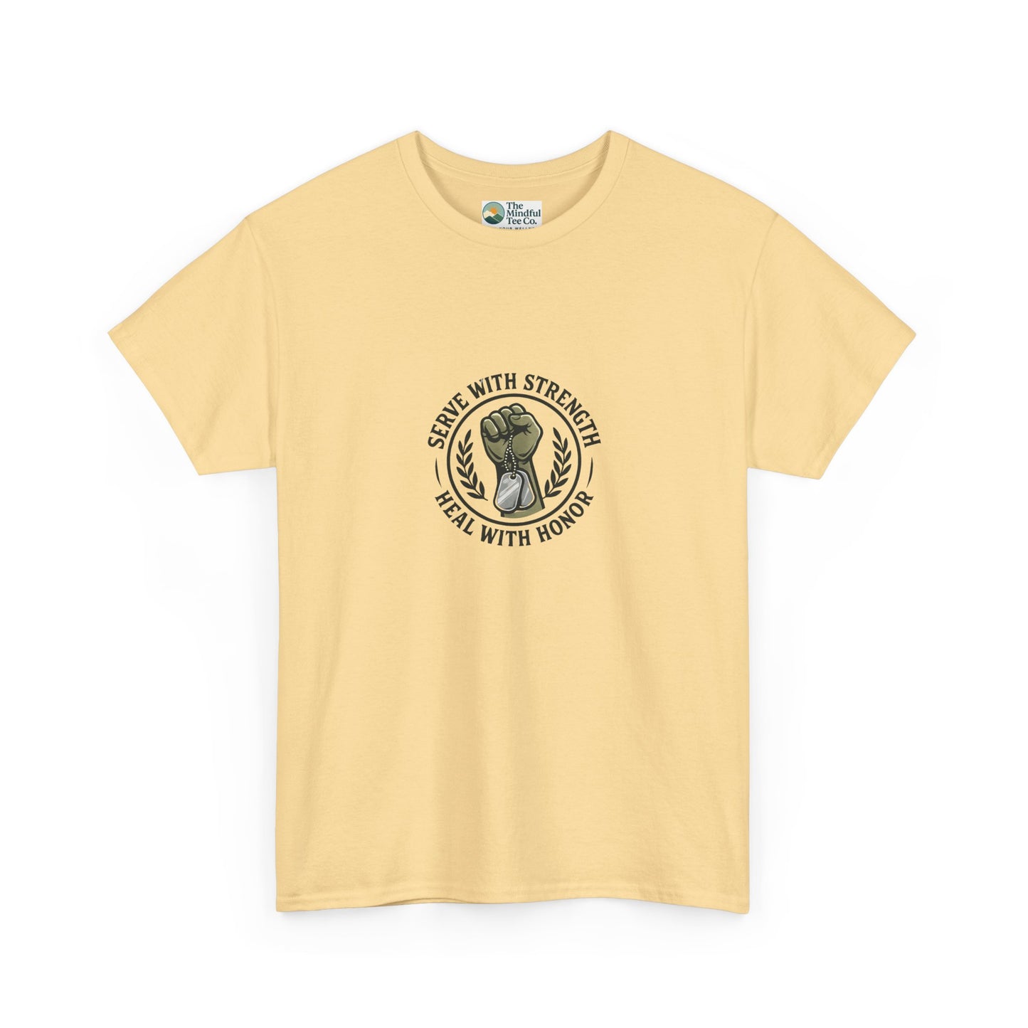 Serve with Strength T-Shirt – Military Mental Health Tee