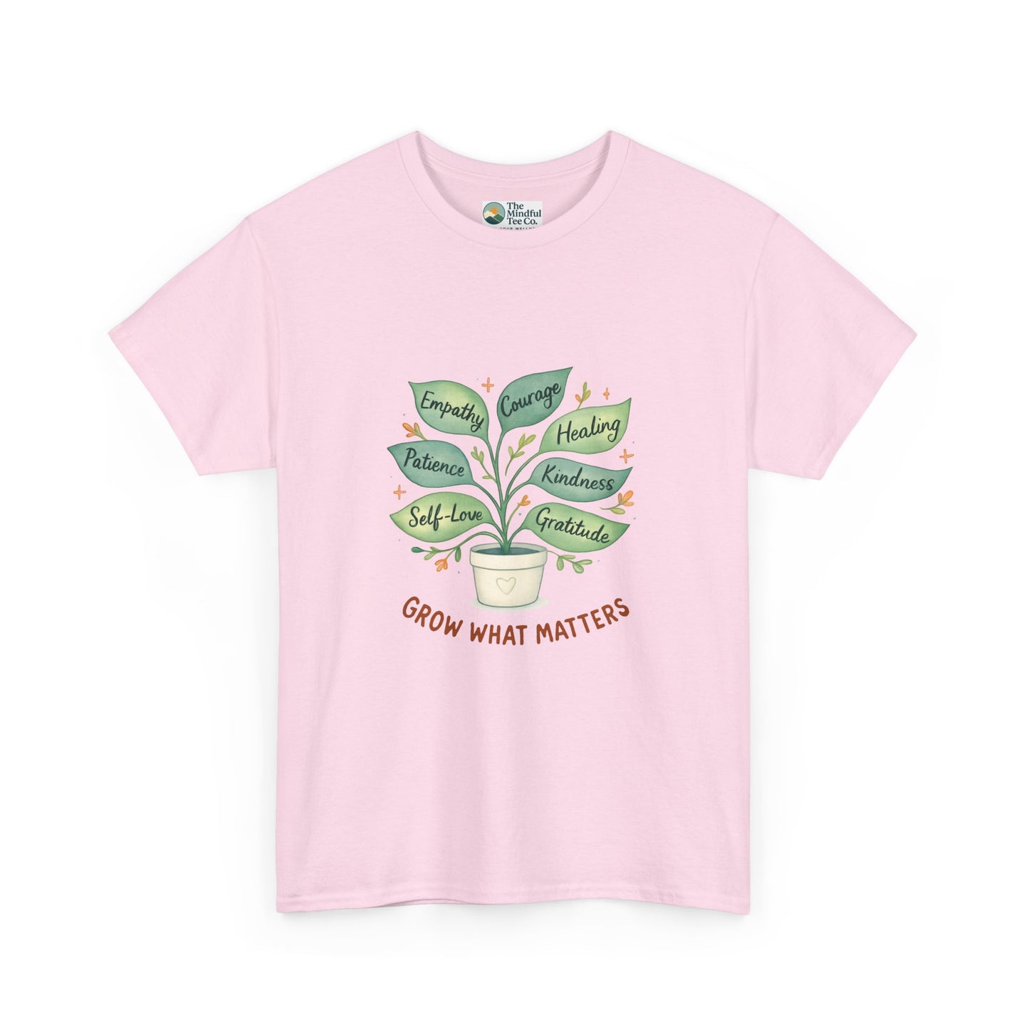 Grow What Matters T-Shirt – Self-Growth  Tee