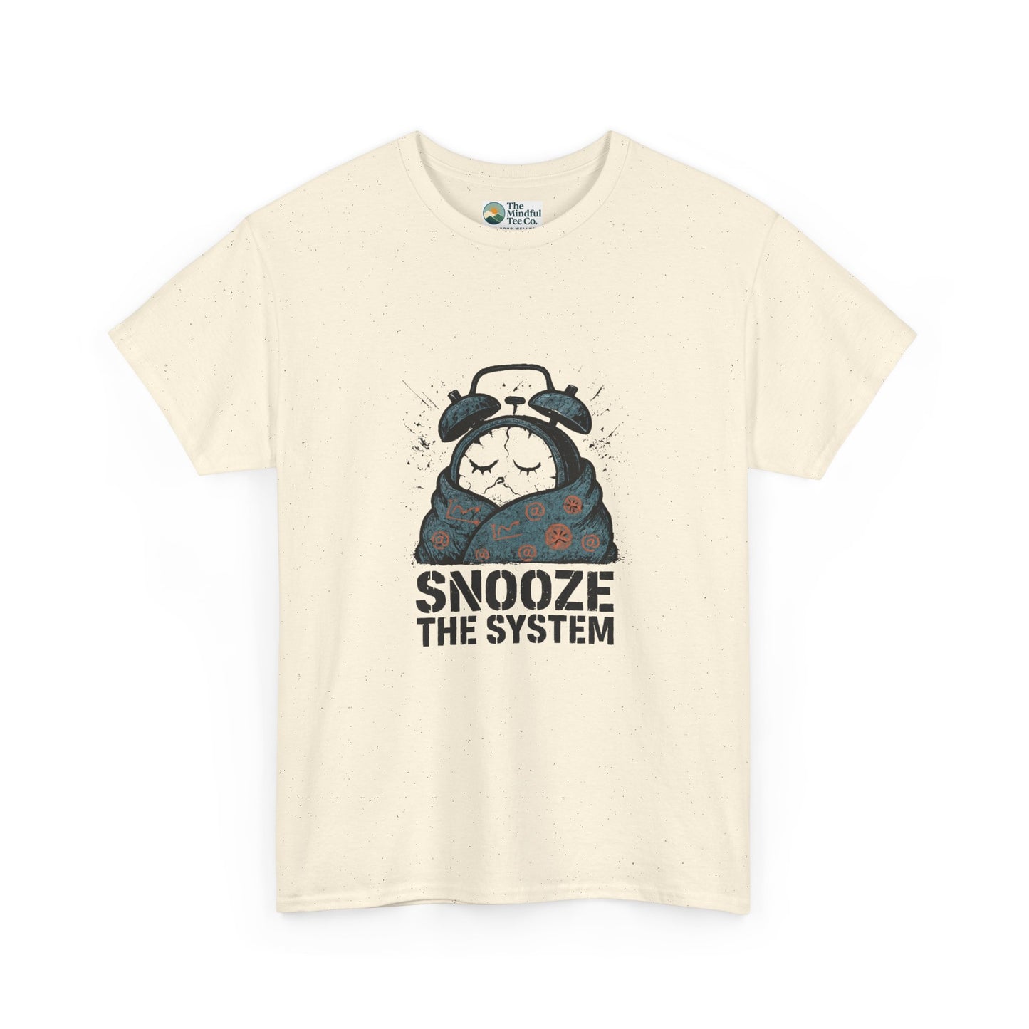Snooze the System T-Shirt – Anti-Hustle Graphic Tee
