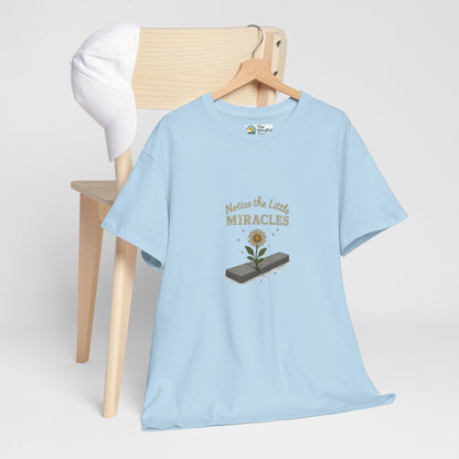Notice the Little Miracles T-Shirt – Inspirational Mindfulness Tee
