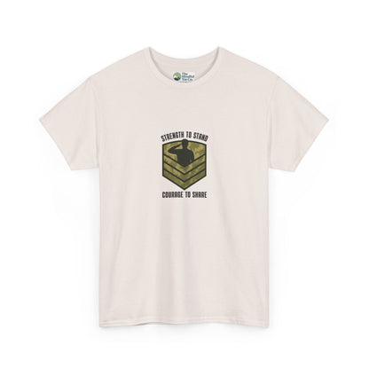 Strength to Stand, Courage to Share T-Shirt – Military Mental Health  Tee